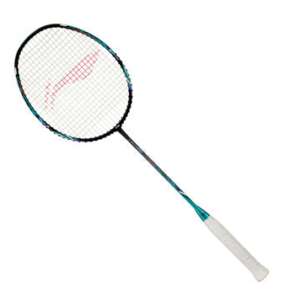 Li Ning Lightning 2000 Strung Badminton Racket [Black/Blue] AYPR012-3