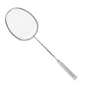 Li-Ning Turbo Charging 40 badminton Racket (White/Gold) [AYPM422]